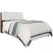 Cabeceira Casal Box Laura Malbec Captonê Branco
