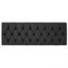 Cabeceira Casal Box Laura Malbec Captonê Preto