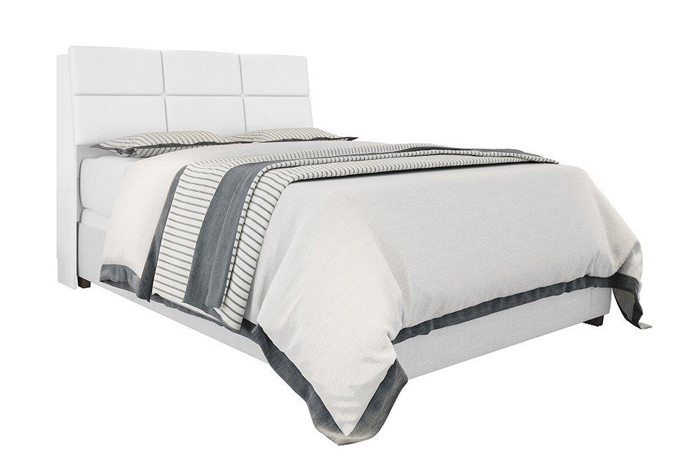 Cabeceira Casal Isis Branco Com Painel Class Branco Framar