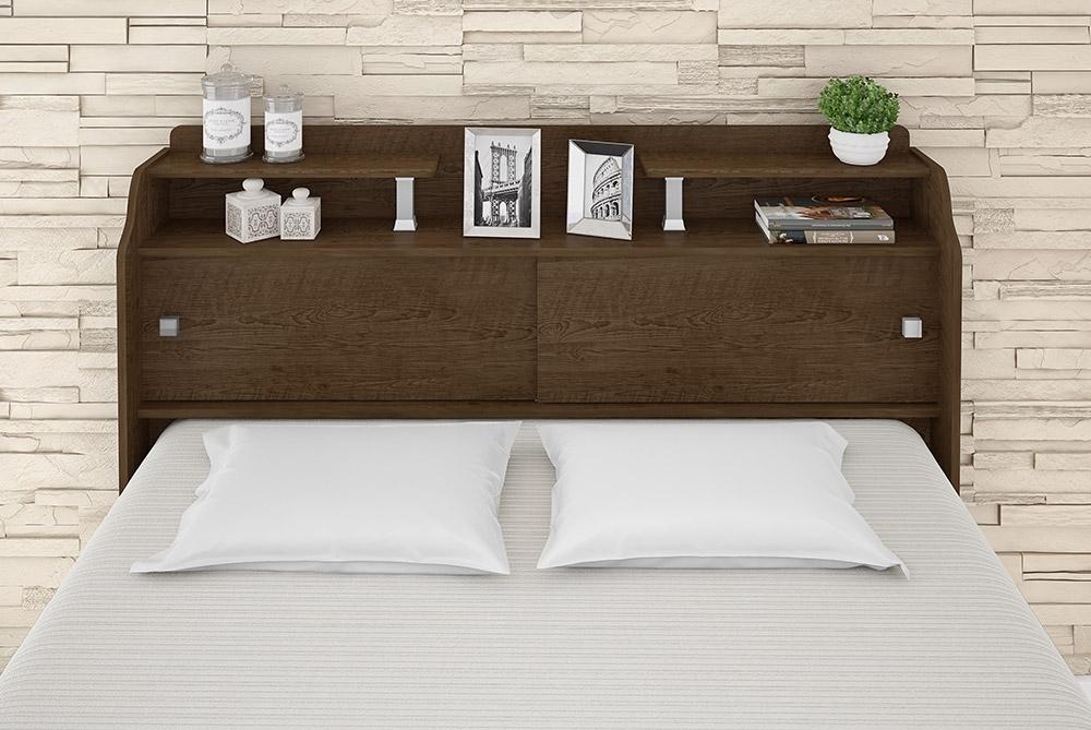 Cabeceira Flex Queen Elisa Malbec E Off White Framar