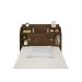 Cabeceira Flex Solteiro Elisa Malbec E Off White Framar