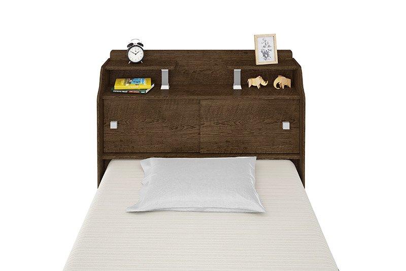 Cabeceira Flex Solteiro Elisa Malbec E Off White Framar
