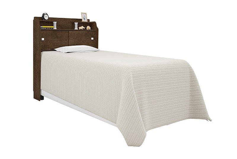 Cabeceira Flex Solteiro Elisa Malbec E Off White Framar