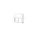 Cabeceira Solteiro Isis Malbec Com Painel Class Branco Framar