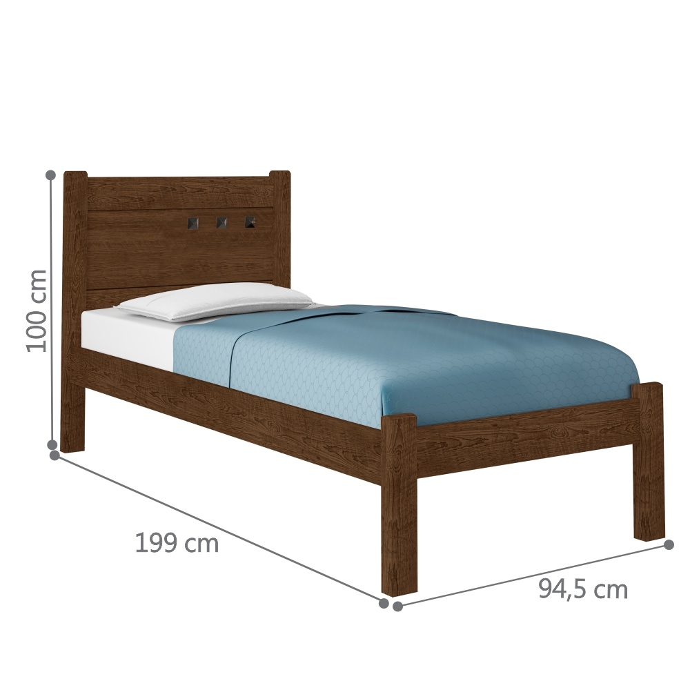 Cama Bianca Solteiro Malbec