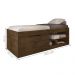 Cama Box Sapateira Moal Malbec com Colchão