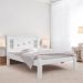 Cama Casal Com Detalhe De Luxo Cabeceira Lavínia Branca