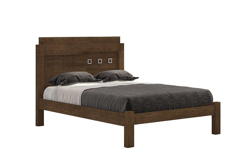 Cama Casal Letícia Malbec Framar Móveis