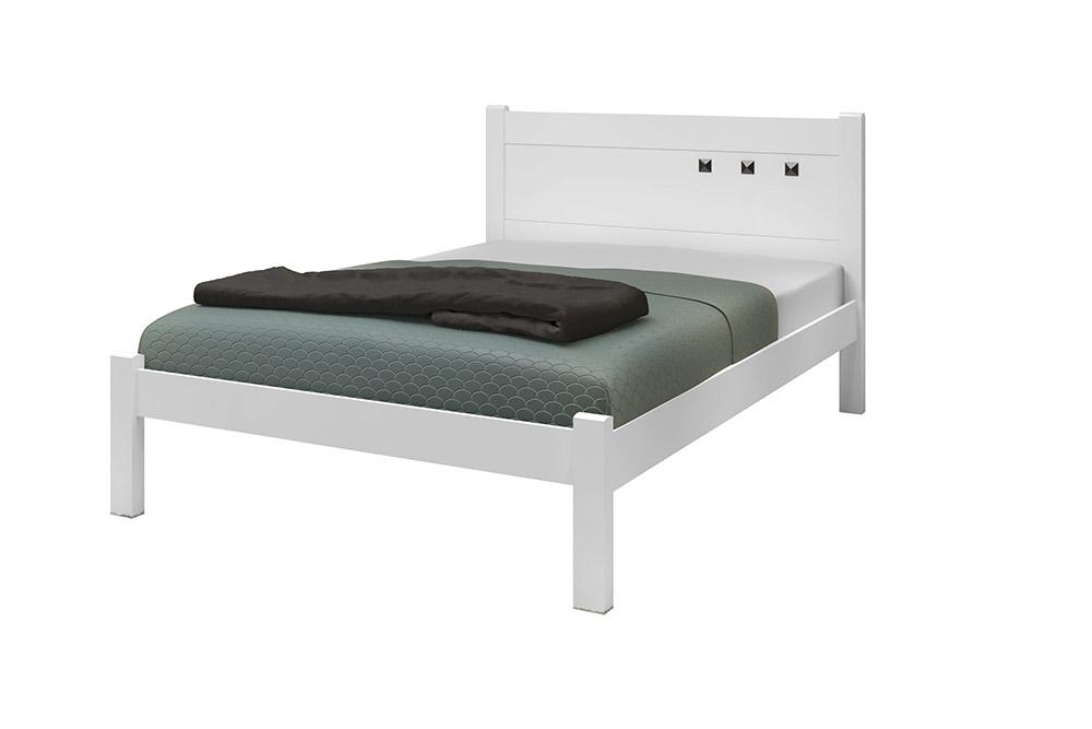 Cama Casal Paola Branco Framar
