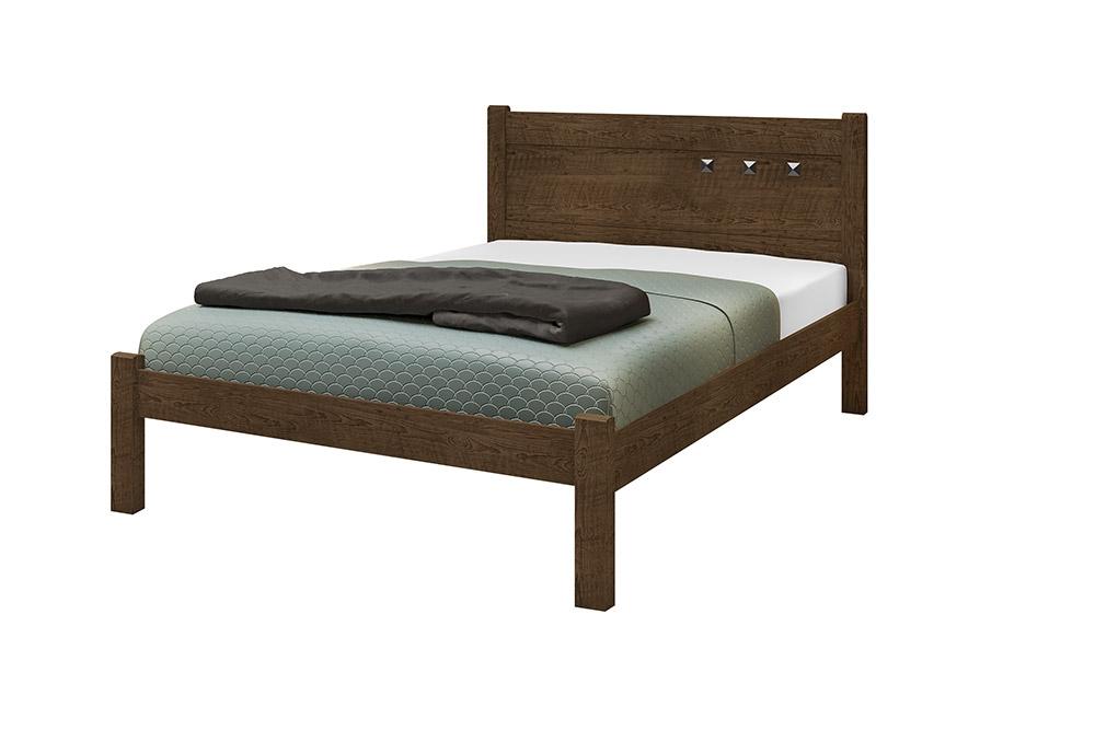 Cama Casal Paola Malbec Framar Móveis