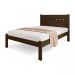 Cama Casal Sofisticada Berli Malbec E Off White