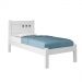 Cama De Solteiro Branco Paola Ii Framar