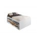 Cama Sapateira Vanessa Casal Branca Framar