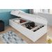 Cama Solteiro Camila Branco  - Framar Móveis