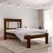 Cama Solteiro Com Cabeceira Flex Lavínia Malbec E Off White