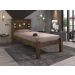 Cama Solteiro Com Detalhes Lavínia Malbec E Off White Framar