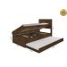 Cama Solteiro Larissa Malbec com Auxiliar Framar