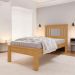Cama Solteiro Sophia Naturalle E Off White Com Colchão