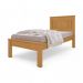 Cama Solteiro Sophia Naturalle E Off White Com Colchão