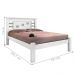 Cama de Casal Faric Branco