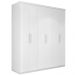 Guarda Roupa Dubai Casal Seis Portas Branco