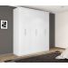 Guarda Roupa Dubai Casal Seis Portas Branco