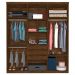 Guarda Roupa Dubai Casal Seis Portas Malbec Off White