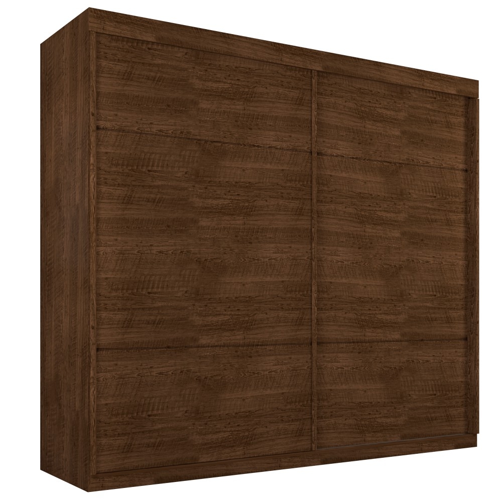 Guarda Roupa Londres Duas Portas Deslizantes Malbec