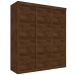 Guarda Roupa Paladino Casal Três Portas Deslizantes Malbec
