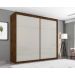 Roupeiro Asteca Duas Portas de Correr Malbec Off White