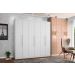 Roupeiro Gold 6 Portas Branco