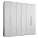 Roupeiro Gold 6 Portas Branco