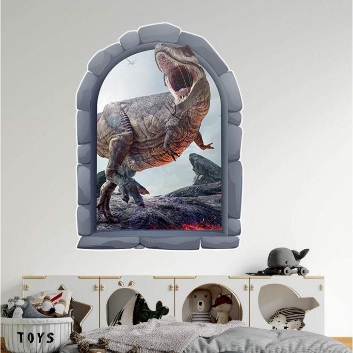 Decoração Parede T-Rex 3D