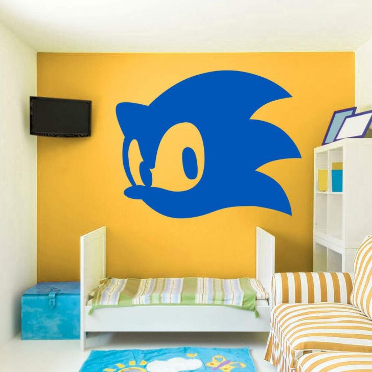 Adesivo de Parede Faixa Sonic 2