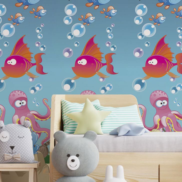 Papel de Parede Infantil Mod 120