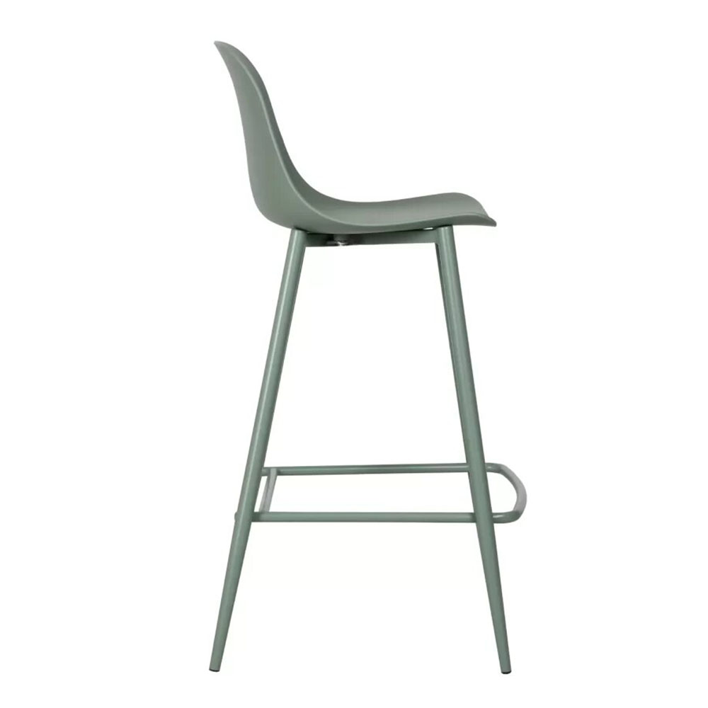 Banqueta Alta Miami - Verde Aloe