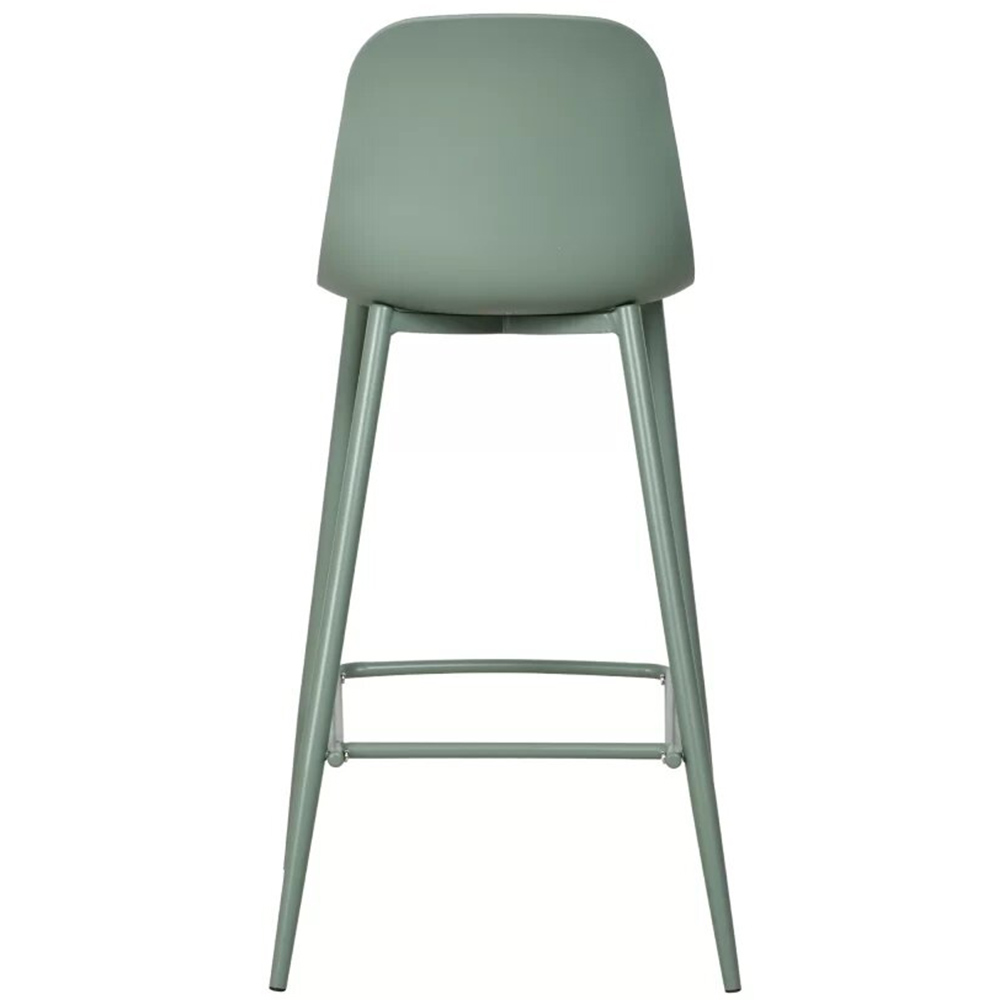 Banqueta Média Fixa Miami - Verde Aloe