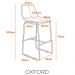 Banqueta Oxford - Preta