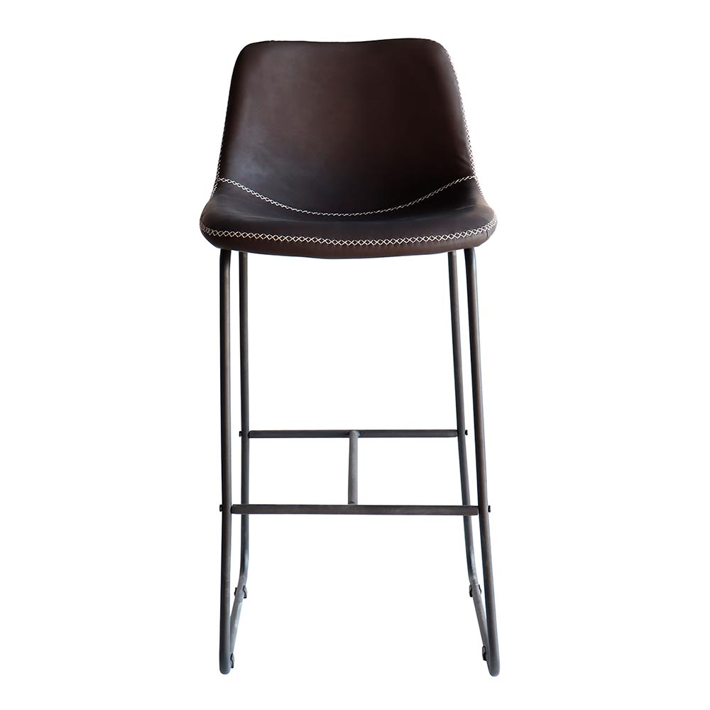 Banqueta Oxford - Preto Vintage