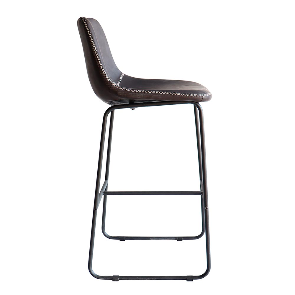 Banqueta Oxford - Preto Vintage