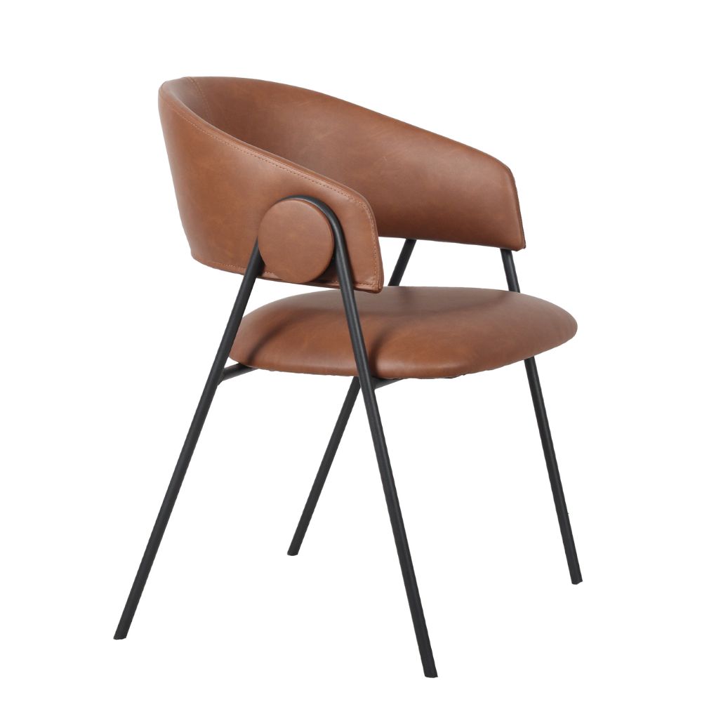 Cadeira Toulouse - Caramelo PU