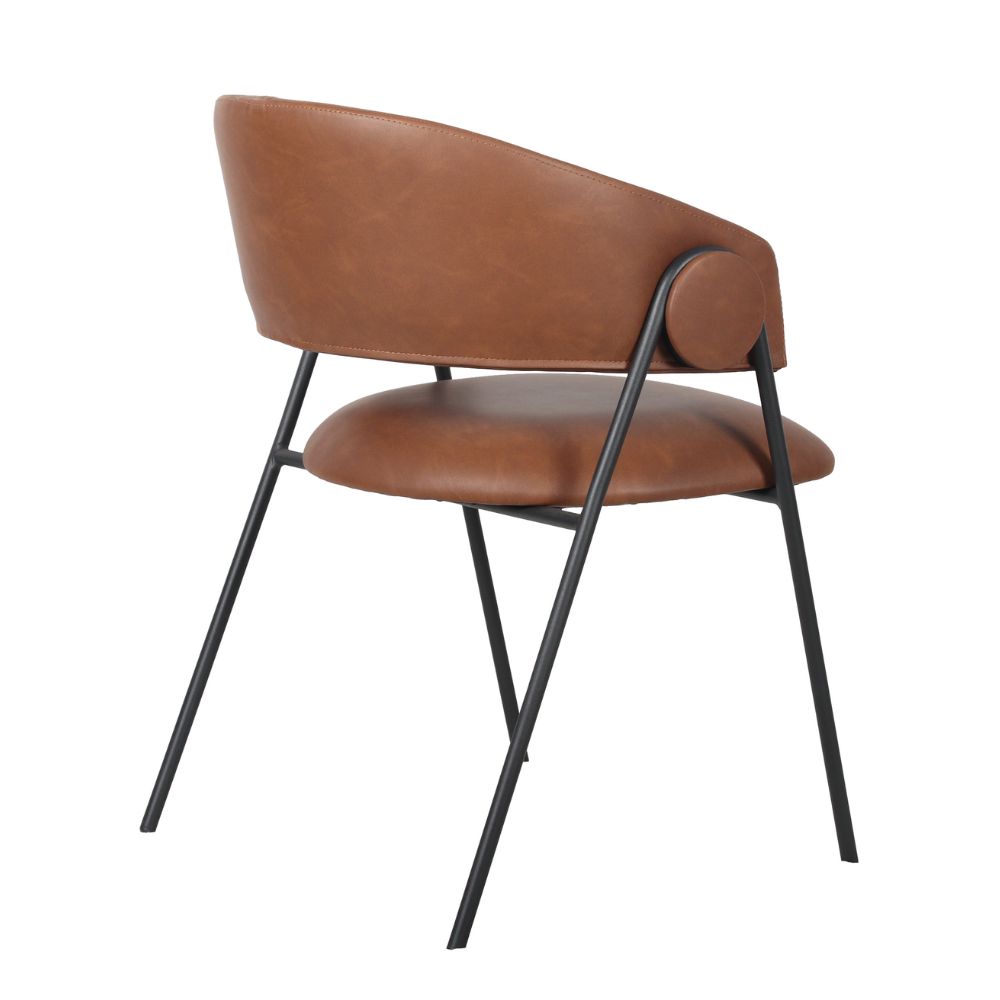Cadeira Toulouse - Caramelo PU