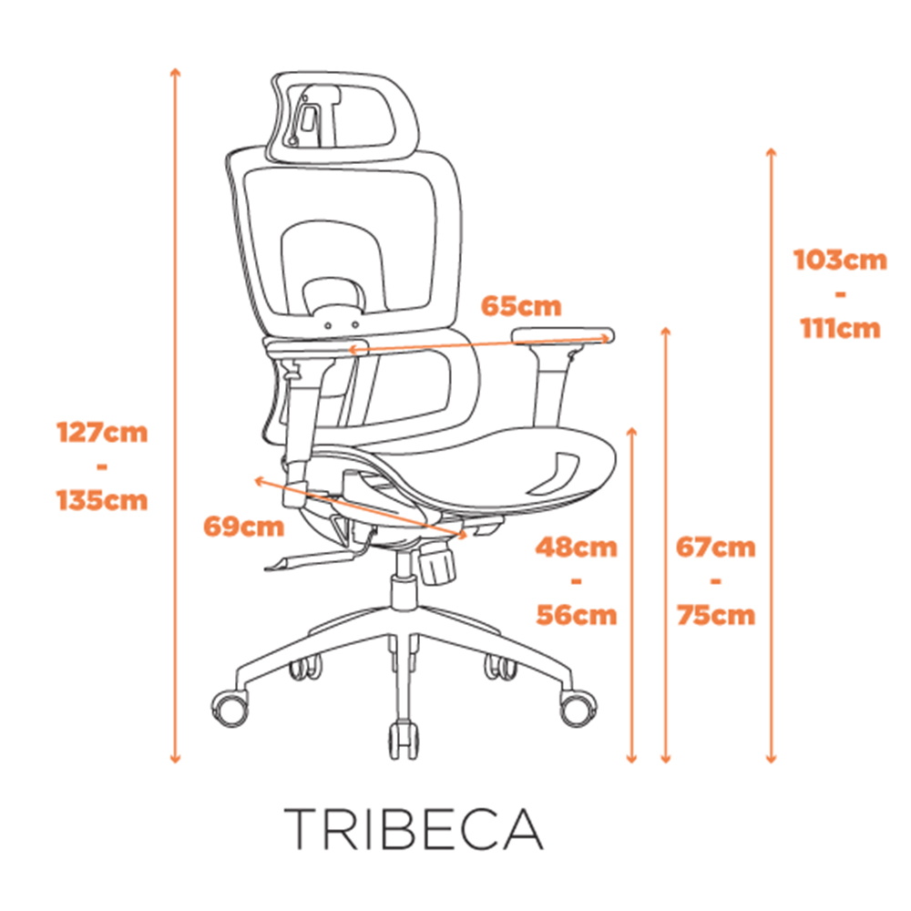 Cadeira Tribeca - Preta