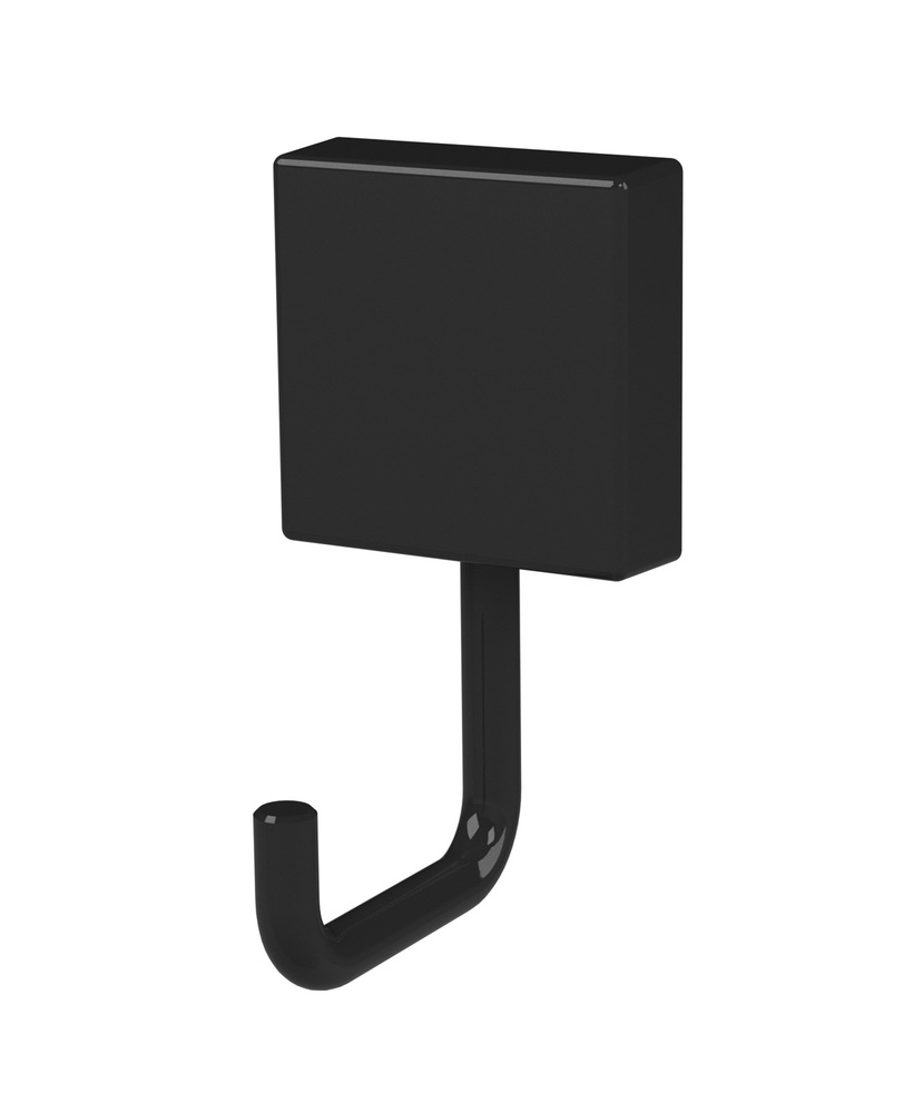 Cabide Preto Cabide De Banheiro Gancho Future 8506 Pt  