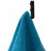 Kit acessorios banheiro lavabo 4 peças preto fosco Future toalheiro banho, toalha rosto 22 cm, papeleira, cabide 