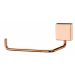 Kit banheiro lavabo 2 peças rosé gold Future porta toalha rosto e porta papel higiênico 