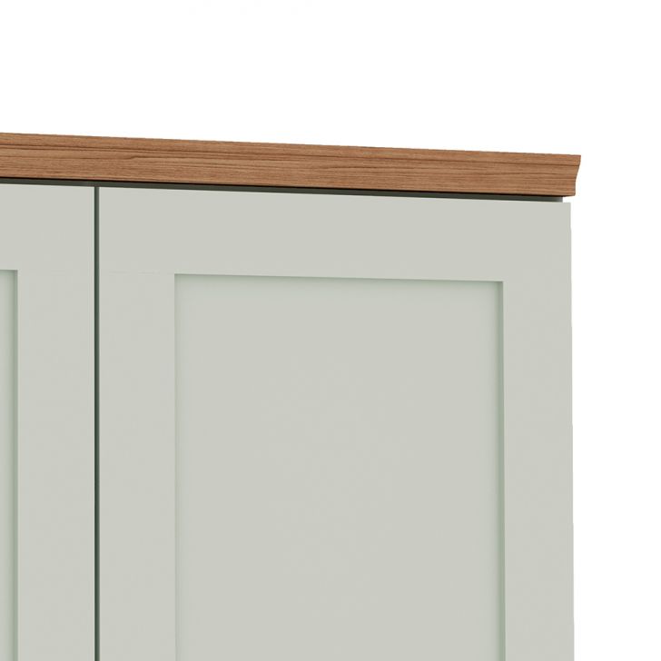 [OUTLET] Armário Aéreo Iluminata 2 PT Mint 80 cm