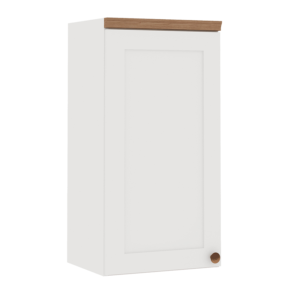 Armário Aéreo Iluminata 1 PT Branco 40 cm