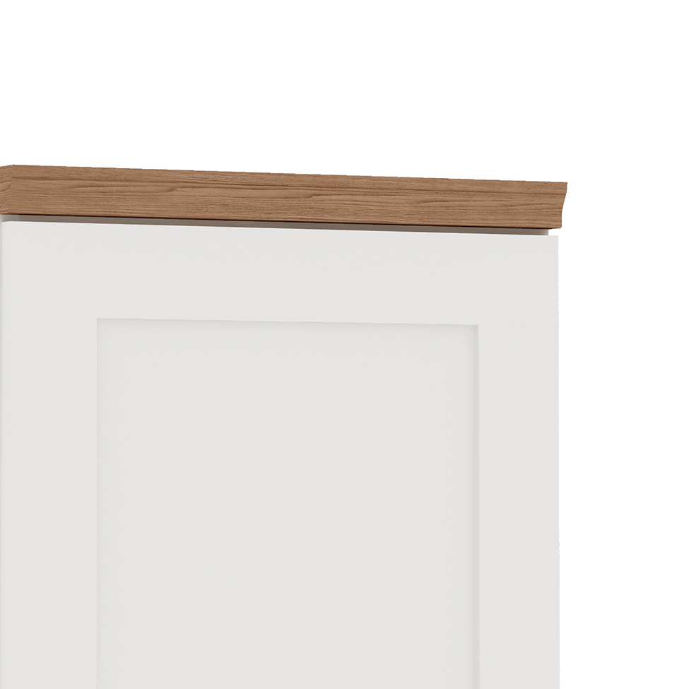 Armário Aéreo Iluminata 1 PT Branco 40 cm