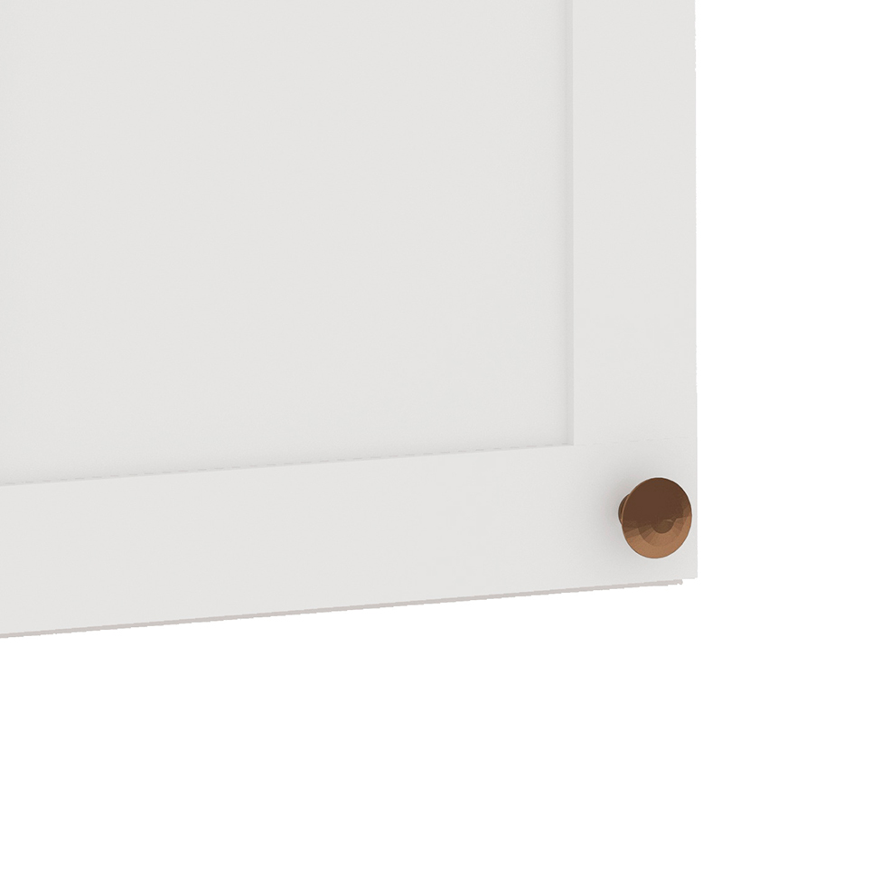 Armário Aéreo Iluminata 1 PT Branco 40 cm